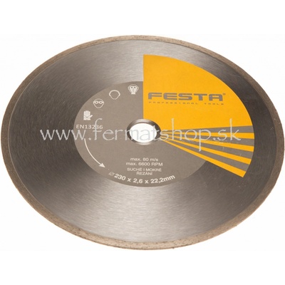Festa Kotúč diamantový plný 230 mm 21223
