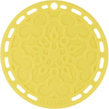 Le Creuset Подложка за горещи съдове Le Creuset с шарка 20 см лимонено-жълта (93007300403000)