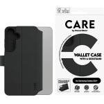 Panzer Калъф Care by PanzerGlass за Samsung Galaxy S25 Plus, Feature Wallet Case, Kickstand, Черен