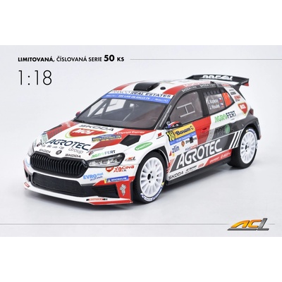 Škoda Fabia RS Rally2 No.18 J.Kopecký/J.Hloušek Barum Rally 2023 ACL 1:18