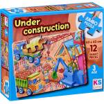 KS Games Пъзел KS Games от 12 XXL части - Строителна площадка (JP31004) - baby