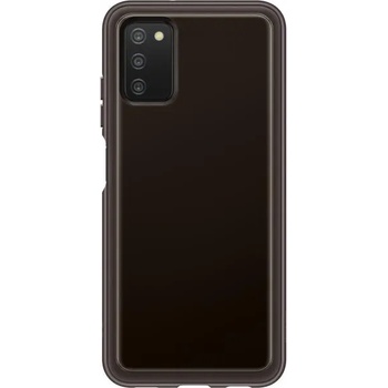 Image 1 of Samsung Galaxy A03s Soft Clear Cover black (EF-QA038TBEGEU)
