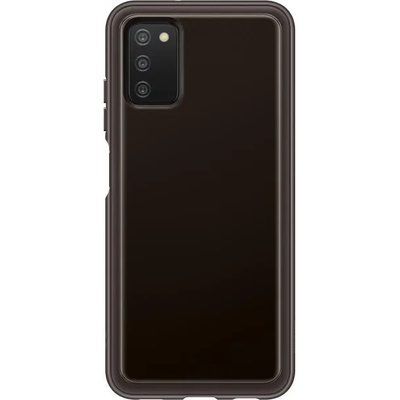 Samsung Galaxy A03s Soft Clear cover black (EF-QA038TBEGEU)