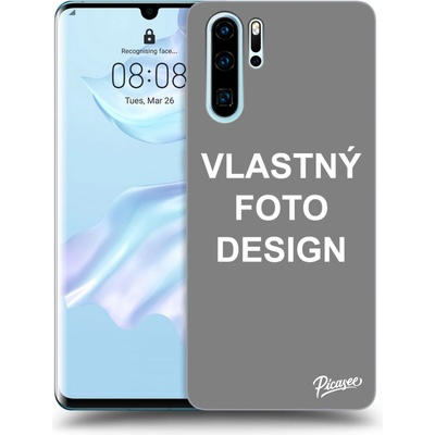 Púzdro Picasee silikónové Huawei P30 Pro Vlastný design/motiv čierne