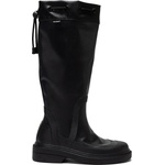 Ecoalf Дамски гумени ботуши Ecoalf Women's Anamaria Rainboot High Wellington boots - Total Black - размер 37 (EU) (131-0219-0212)
