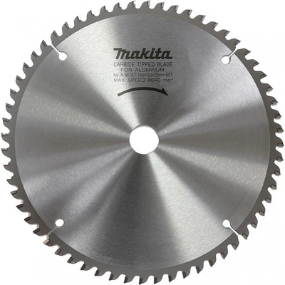 Makita Диск циркулярен HM за рязане на алуминий, 190x20 мм, 60T, Makita A-86767 (UNI-010584)
