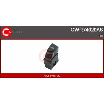Spínač elektrického otvárania okien CASCO CWR74020AS