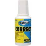 Centrum Коректор с четка Centrum, ацетонова основа, 20ml, бял (OK732)
