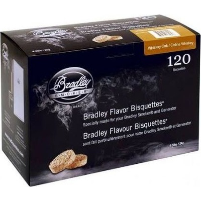 Bradley Smoker whiskey dub udicí brikety 120ks