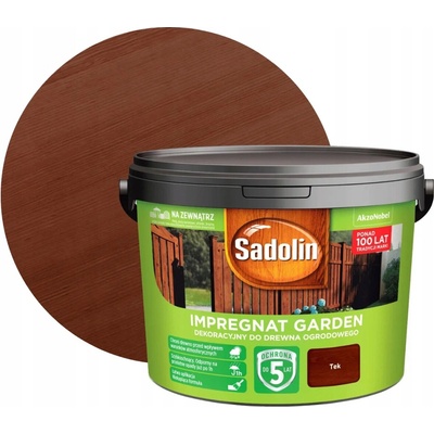 Impregnace na dřevo Sadolin Garden teak 9 l