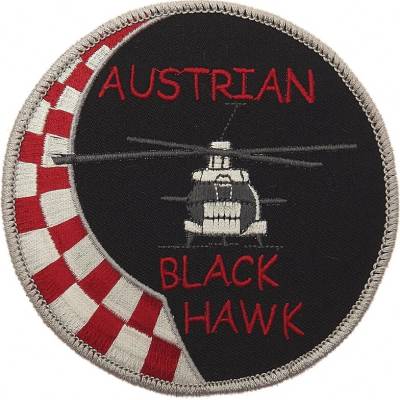Nášivka textilná 101 Inc Austrian Black Hawk - farebná