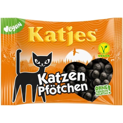 Katjes Katzen Pfötchen gumové bonbony 175 g