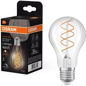 OSRAM Led ЛАМПА vintage 1906 cla60 clear dim 8w/922 e27 ledvance (4058075836624)
