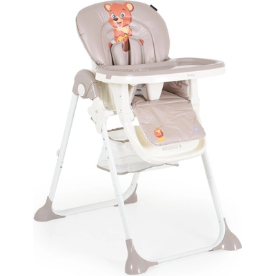 Moni Детски стол за хранене Hunny мече бежов (111027)