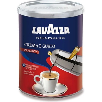 LAVAZZA Мляно кафе Lavazza Crema e GUSTO Кутия 250гр