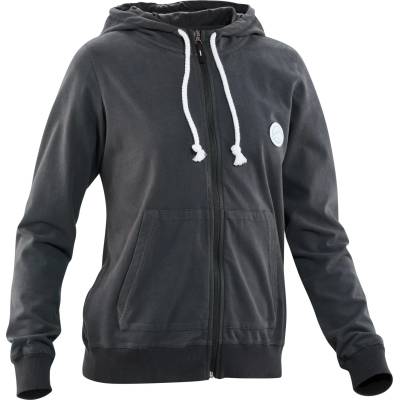 Edelrid Дамски суичър Edelrid Women's Bege Zip Hoody Hoodie - Obsidian (117-2984-0214)