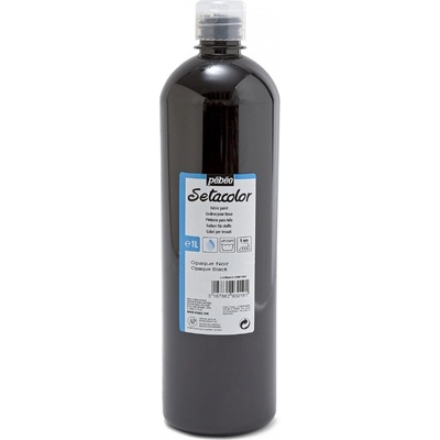 Pébéo Setacolor Opaque farba na textil 19 black 1000 ml