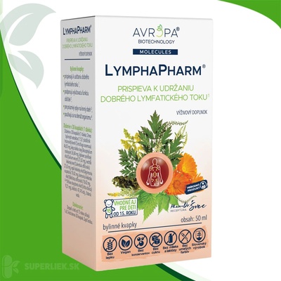 Avropa LymphaPharm bylinné kvapky 50 ml