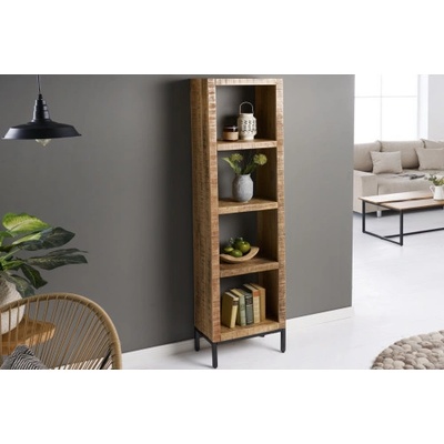 Knižnica/Regál 42375 40cm Drevo Mango