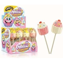 Johny Bee Mallow CupCake lízátko 16 x 35 g