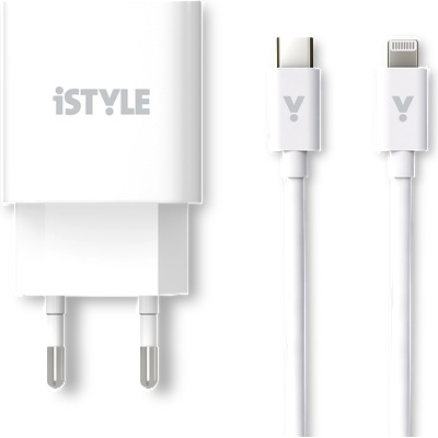 iStyle Комплект зарядно с кабел за iPhone от iStyle (K-PL9915101100106)