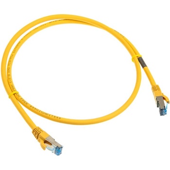 InLine 76811Y мрежов кабел Жълт 1 м Cat6a S/FTP (S-STP) (76811Y) (76811Y)