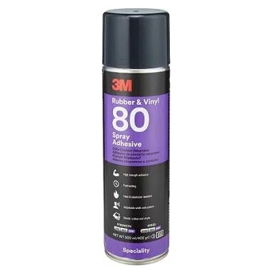 3M sprejové polychloroprénové lepidlo na gumu a vinyl 80 žltkasté 500 ml