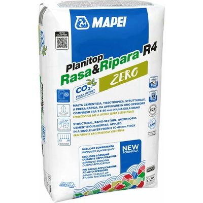 MAPEI Planitop Rasa e Ripara R4 Zero rýchlotvrdnúca opravná malta triedy R4 25 kg