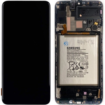 LCD Displej + Dotykové sklo + Rám Samsung Galaxy A70