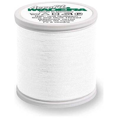 Šicí nit PES Madeira AEROFIL 120 (400m) - univerzální barva 8010 white