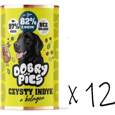 Dobry Pies Morčacie mäso 12 x 400 g