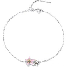 For Silver Náramek Růžový Květ - Stříbro 925