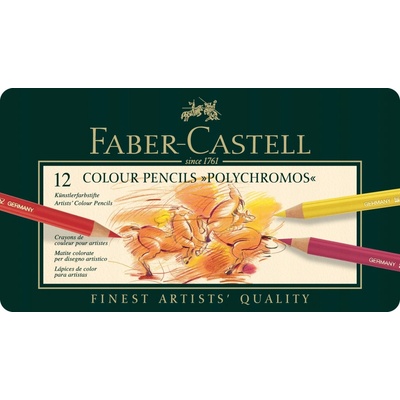 Faber-Castell Polychromos 110012 12 farieb