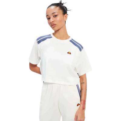 Тениска Ellesse Iva Cropped short sleeve T-shirt - White (Off White)