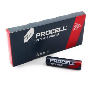 Алкална батерия LR03 1, 5V AAA 10pk опаковка INTENSE MX2400 PROCELL (PROCELL-LR03-10PK-INT)