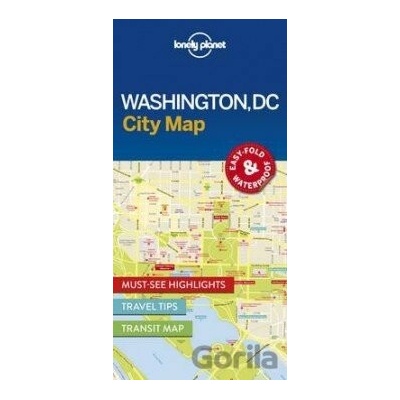 Lonely Planet City Map Washington