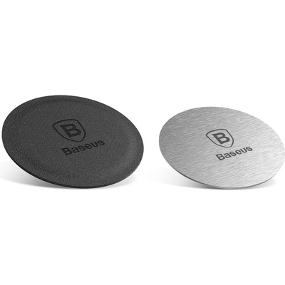 BASEUS ACDR-AOS Metal plates Sada náhradních plíšků pro magnetické držáky do auta, 2ks