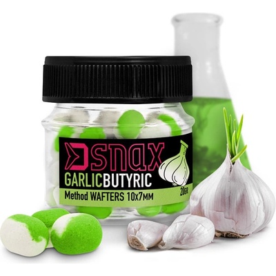 Delphin Nástraha D SNAX WAFT 7x5.5mm/20g Česnek-Butyric