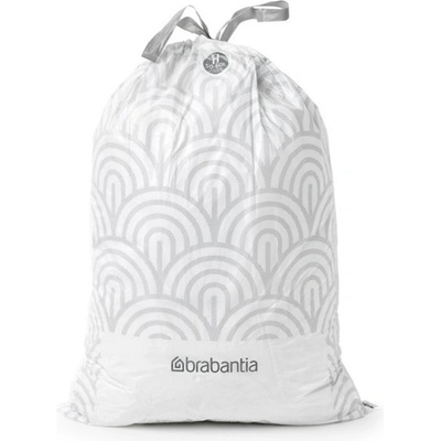 Торбички за кош Brabantia PerfectFit Touch/Push/Big Bin 647039, Размер H, 50-60 л, 10 броя, Бял (647039)