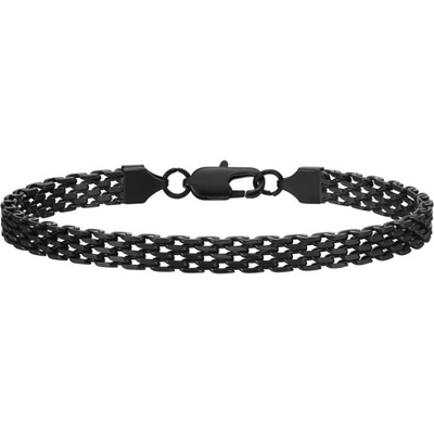 Daniel Dawson pánský náramek Mario chirurgická ocel NR2231-BR-1433B Černá