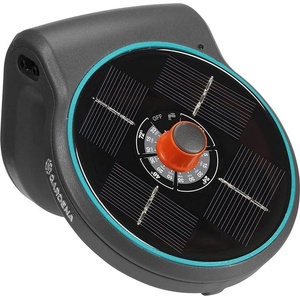 GARDENA Solar Irrigation AquaBloom Set: Solar Powered Irrigation System for Balcony and Potted Plants, up to 4 m Height, Season Independent (13300-20) (13300-20)