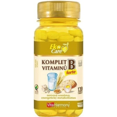 VitaHarmony Komplet vitamínů B forte Eko 120 tablet