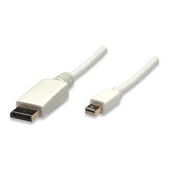Manhattan 324748 DisplayPort кабел 2 м Mini DisplayPort Бяла (324748) (324748)