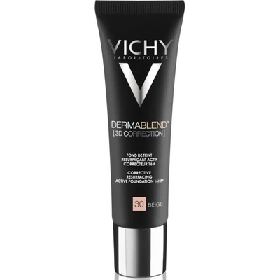 Vichy Dermablend 3D Correction korekční vyhlazující make-up SPF25 odstín 30 Beige 30 ml