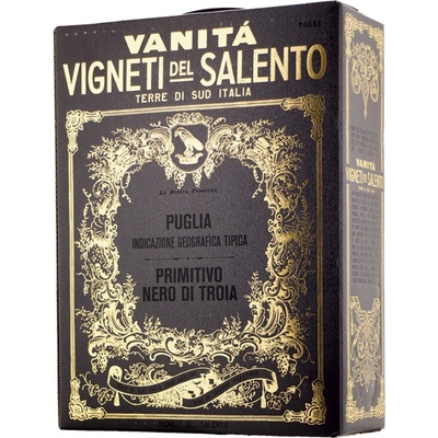 Farnese Nero Di Troia Primitivo Červené 13% 3 l (karton)