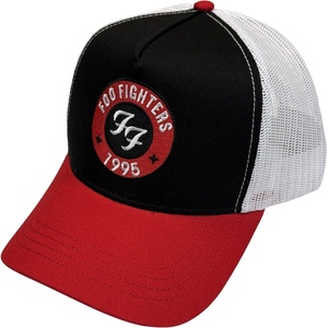 Foo Fighters 1995 Emblem Шапка с козирка Black, Red & White UNI (FOOMBCAP11BRW)