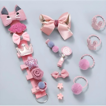 HARAHU Аксесоари за коса cu-19074 - Тъмно розово kp19074 (cu-19074)