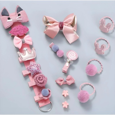 HARAHU Аксесоари за коса cu-19074 - Тъмно розово kp19074 (cu-19074)