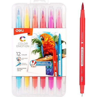Deli Color Emotion EC151-12 12 ks