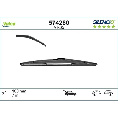 Valeo Silencio 180 mm VA 574280